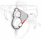 RV Two-Stage Propane Regulator with 6:00 Vent - 160,000 BTU