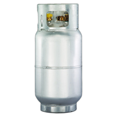 33.5 lbs (7.5 Gallon) Manchester Aluminum Propane Cylinder (usually arrives  within 1 week)