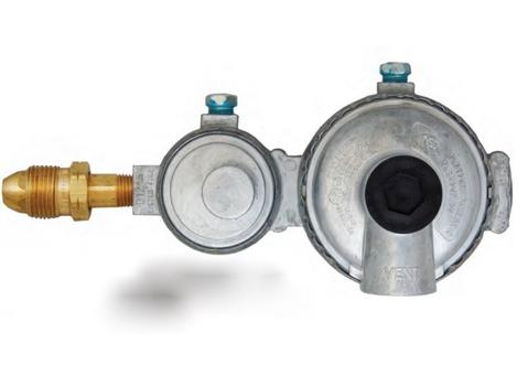 RV Two-Stage Propane Regulator with Excess Flow POL - 160,000 BTU